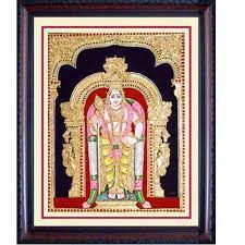 SMT PREMALATHA TANJORE PAINTING ARTIST - Latest update - Subramanya Swamy Tanjore Painting in Bangalore