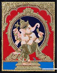 SMT PREMALATHA TANJORE PAINTING ARTIST - Latest update - Ganesha tanjor painting in Bangalore